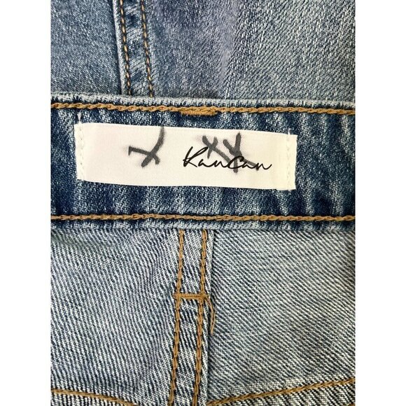 KanCan Estilo High-Rise Distressed Denim Shorts 3XL – NWT - Picture 7 of 10